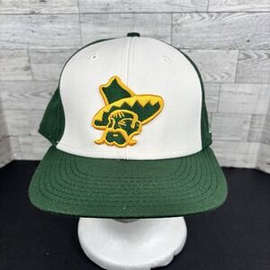 The Game Pro‎ Baseball Hat Sz 7 &1/2 Green And White